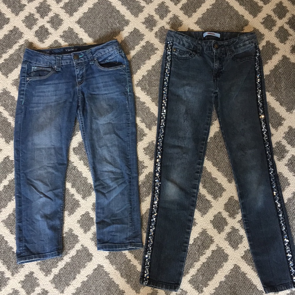 Girls Vigoss and Bongo denim jeans bundle 8